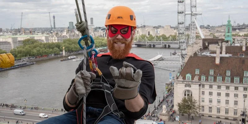 Be a super hero and join the St Thomas' fundraising abseil